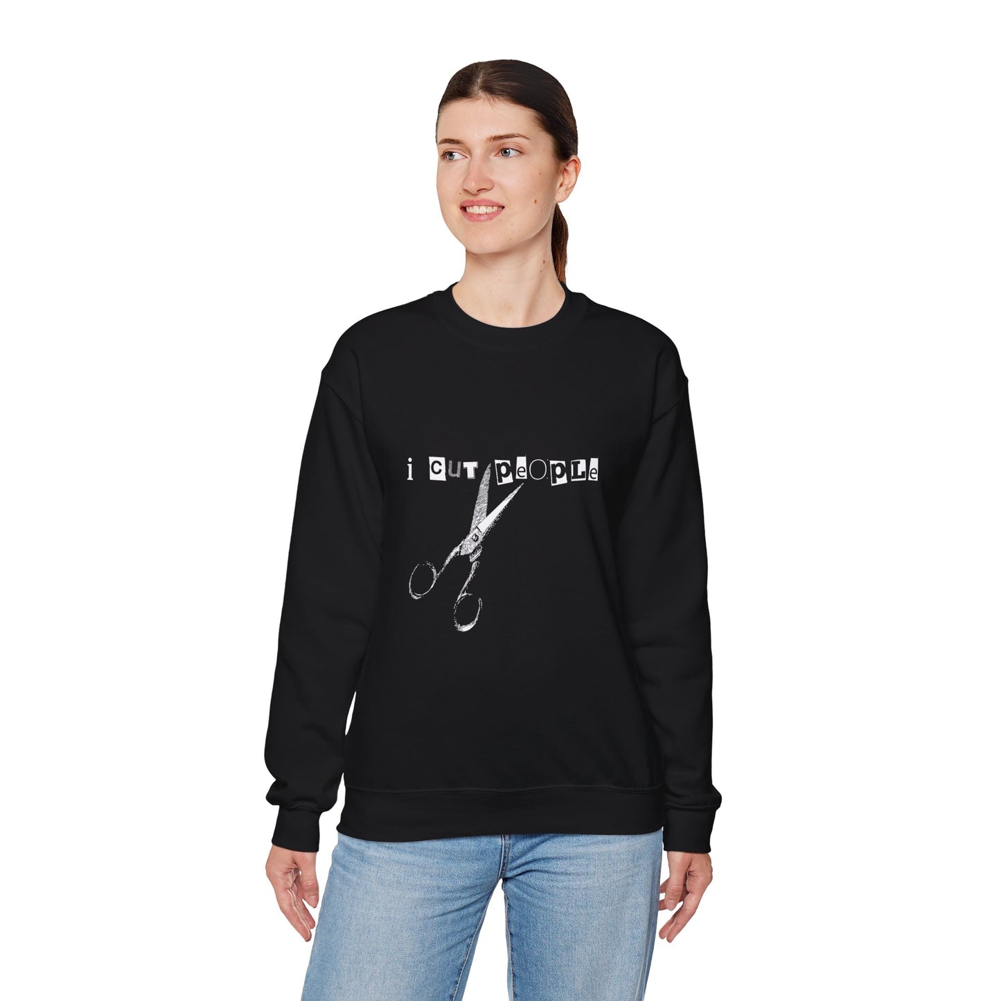 “I Cut People” Unisex Crewneck Sweatshirt
