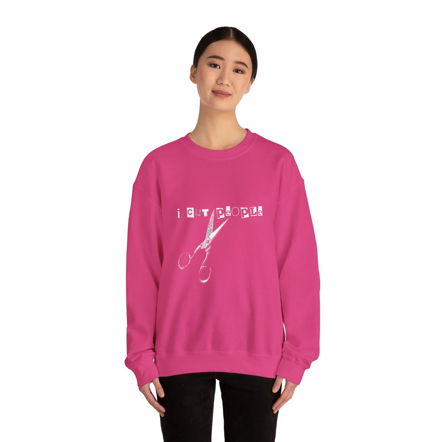 “I Cut People” Unisex Crewneck Sweatshirt