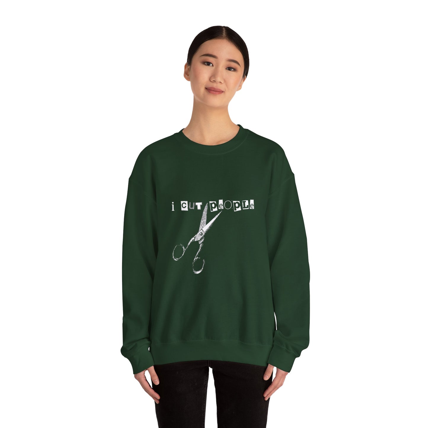 “I Cut People” Unisex Crewneck Sweatshirt