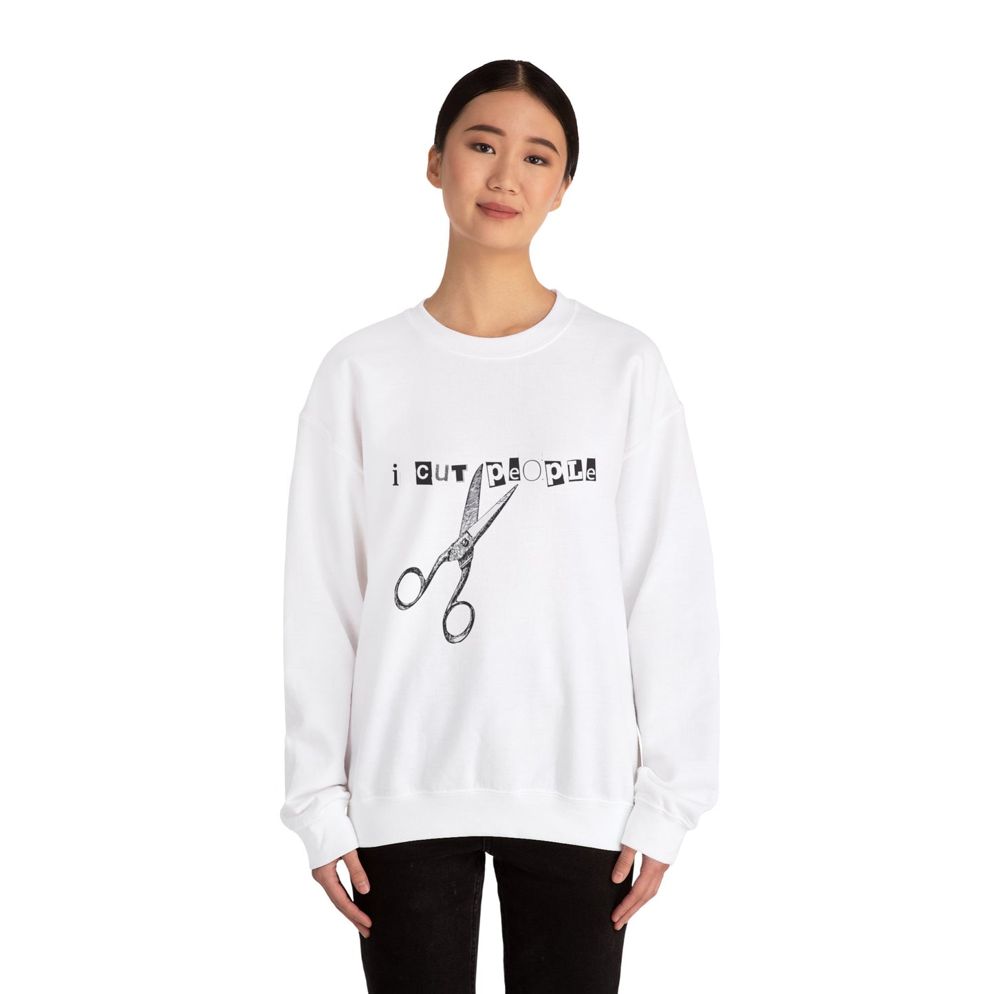 “I Cut People” Unisex Crewneck Sweatshirt