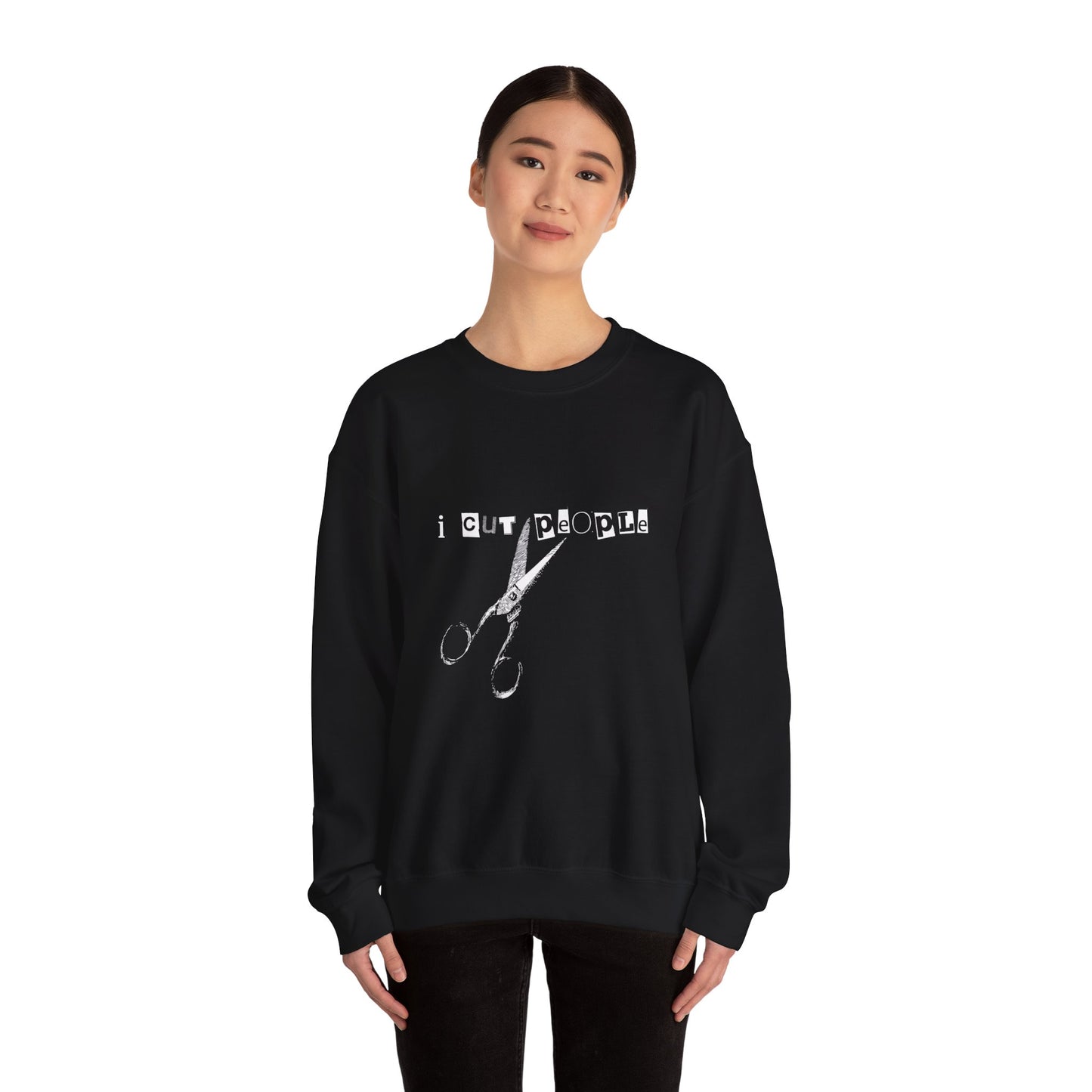 “I Cut People” Unisex Crewneck Sweatshirt