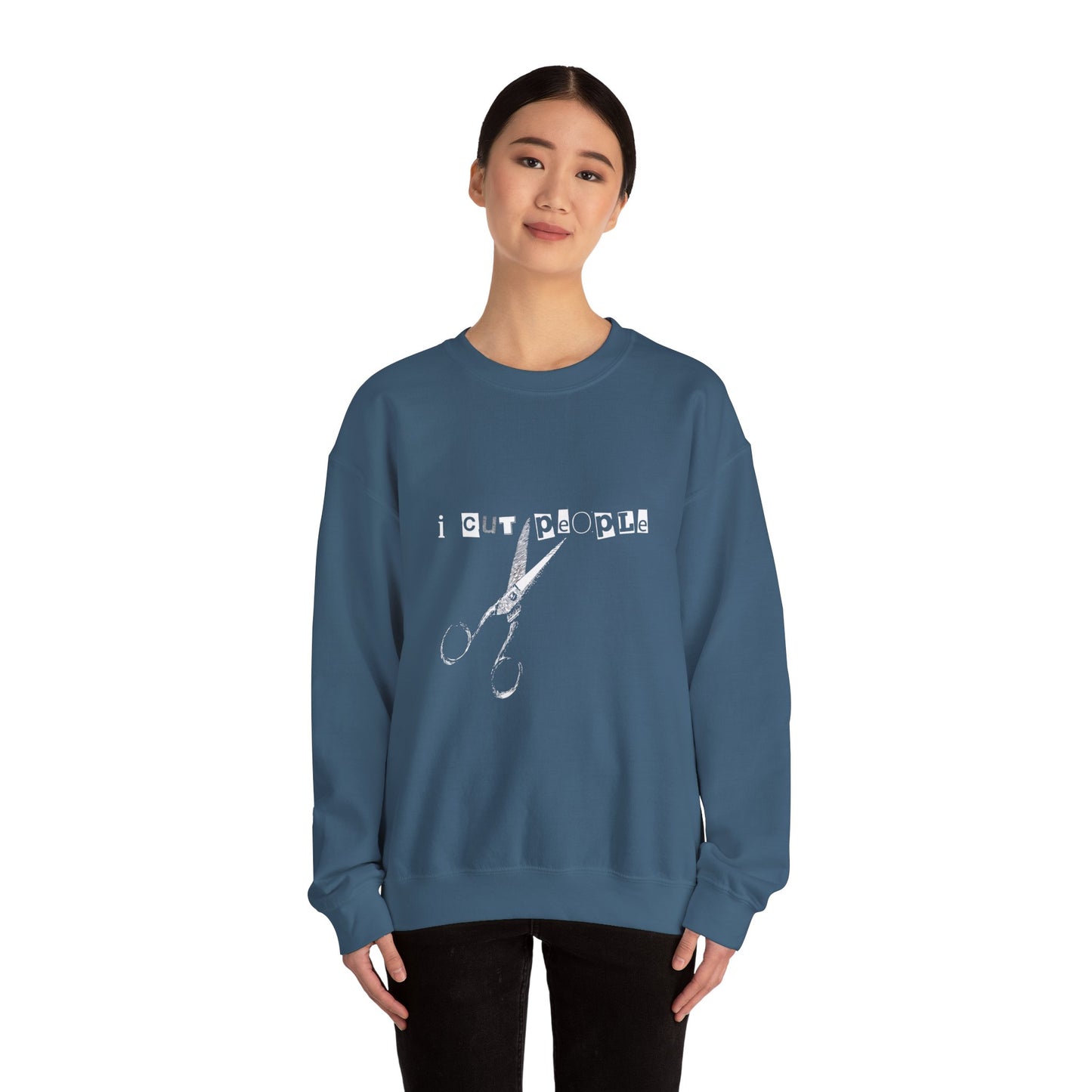 “I Cut People” Unisex Crewneck Sweatshirt