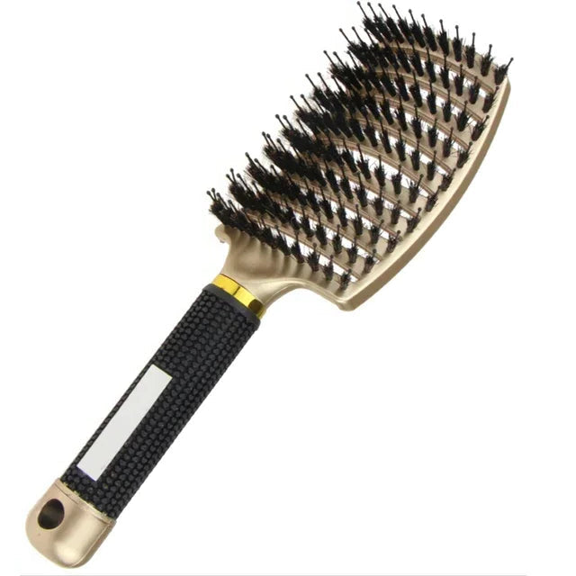 Double Dutch Detangler Brush - Gold