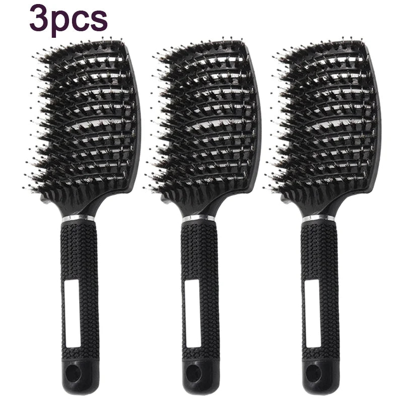 Double Dutch Detangler Brush - Purple Multi