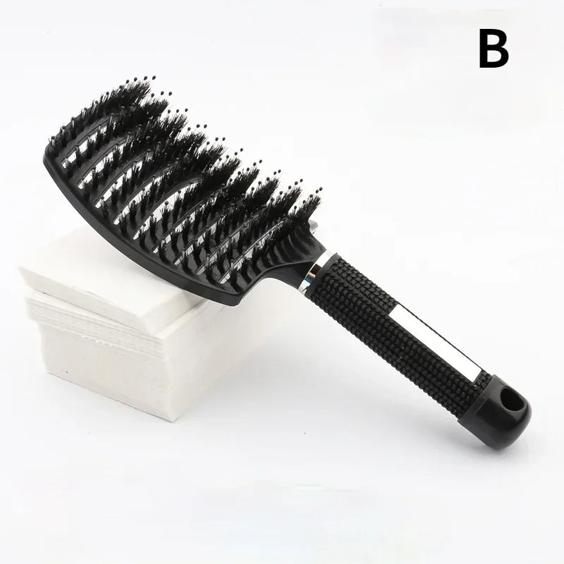 Double Dutch Detangler Brush - 3pc Gold